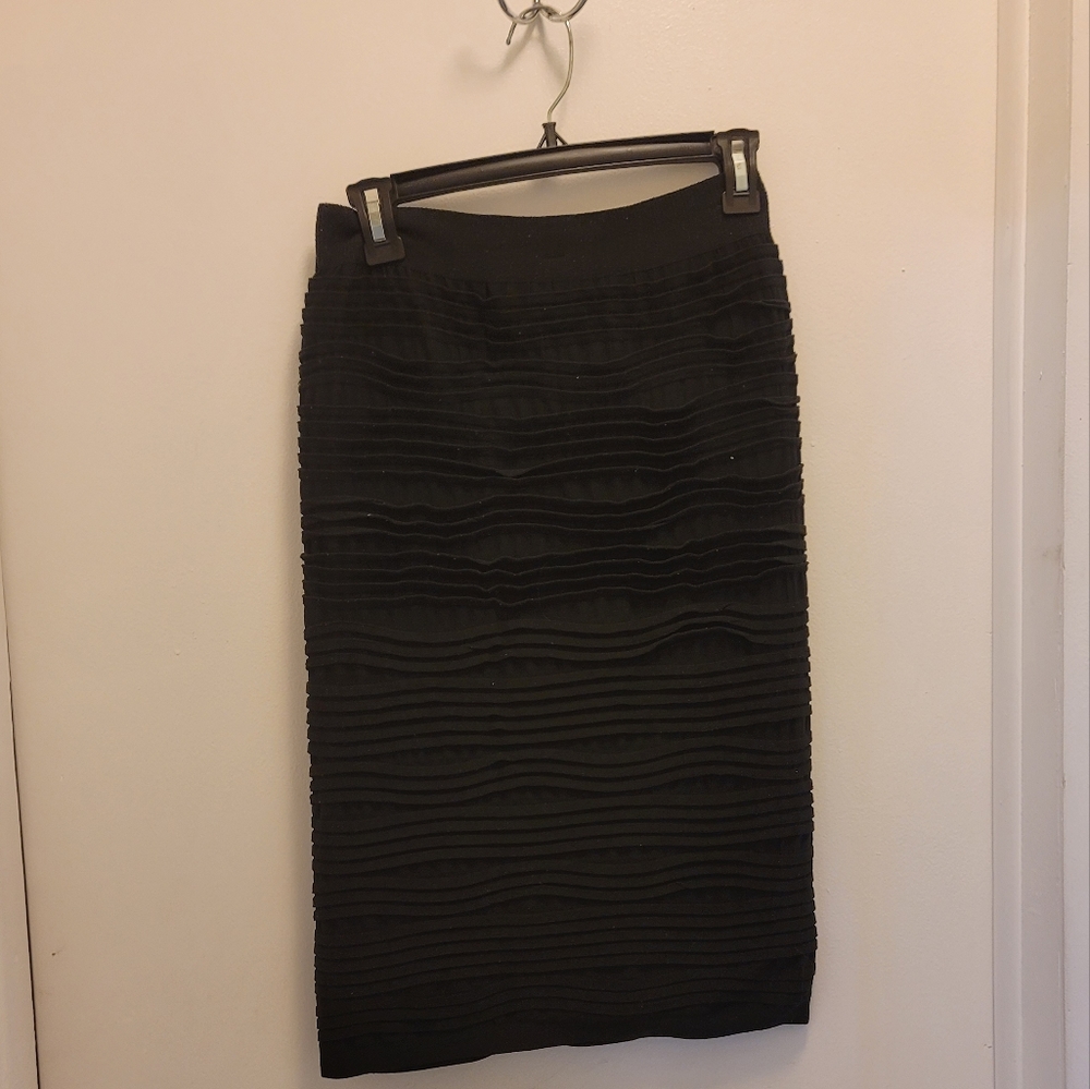 Mini black skirt